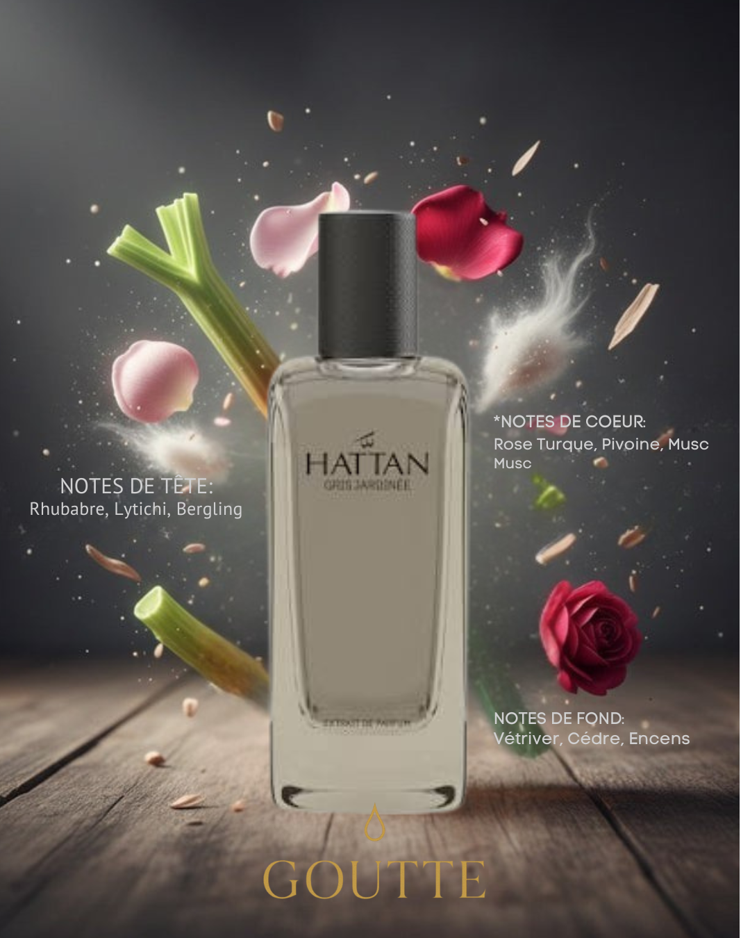 Hattan Gris Jardineé